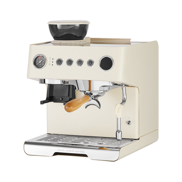 Gemilai G3828R All-in-One Espresso Machine with Built-in Grinder